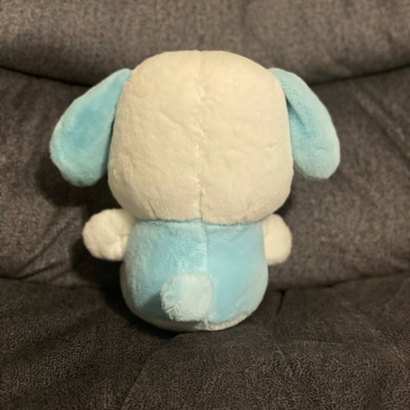 Blue Bow Winking Pochacco Plush (8”) - Picture 4 of 4